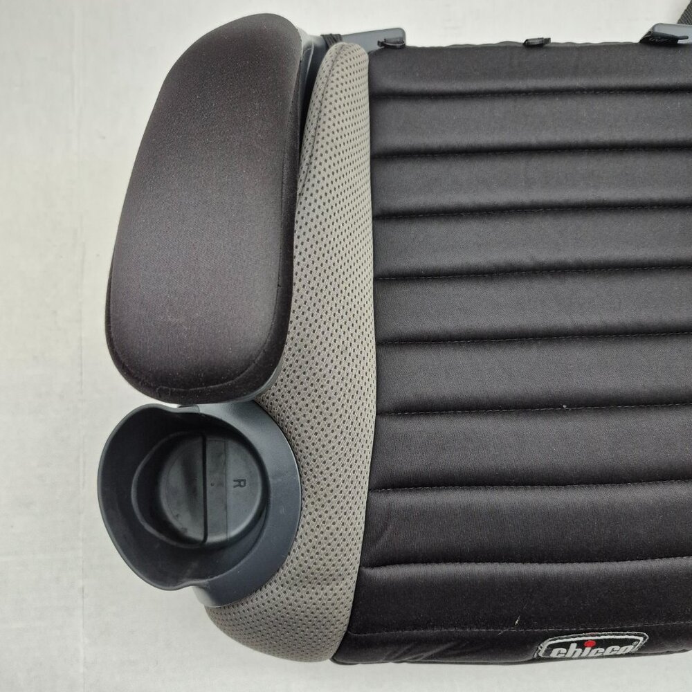 Chicco GoFit® Plus Backless Booster Car Seat W. Latch | Iron/Black Exp Nov. 2028 - Picture 4 of 9